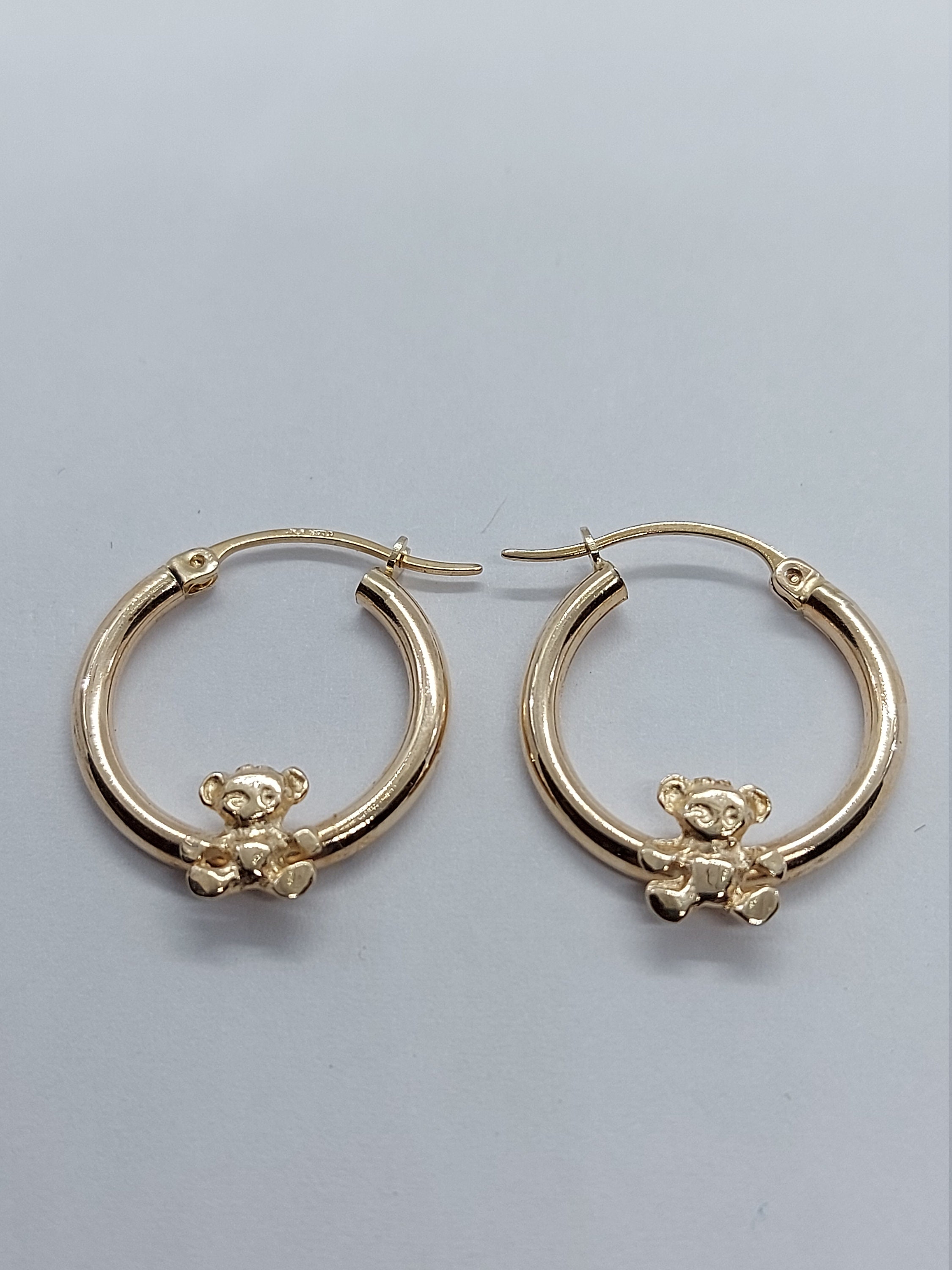Girl Hoop Earrings 10K Hoop Earrings Hoop Earrings Small Etsy