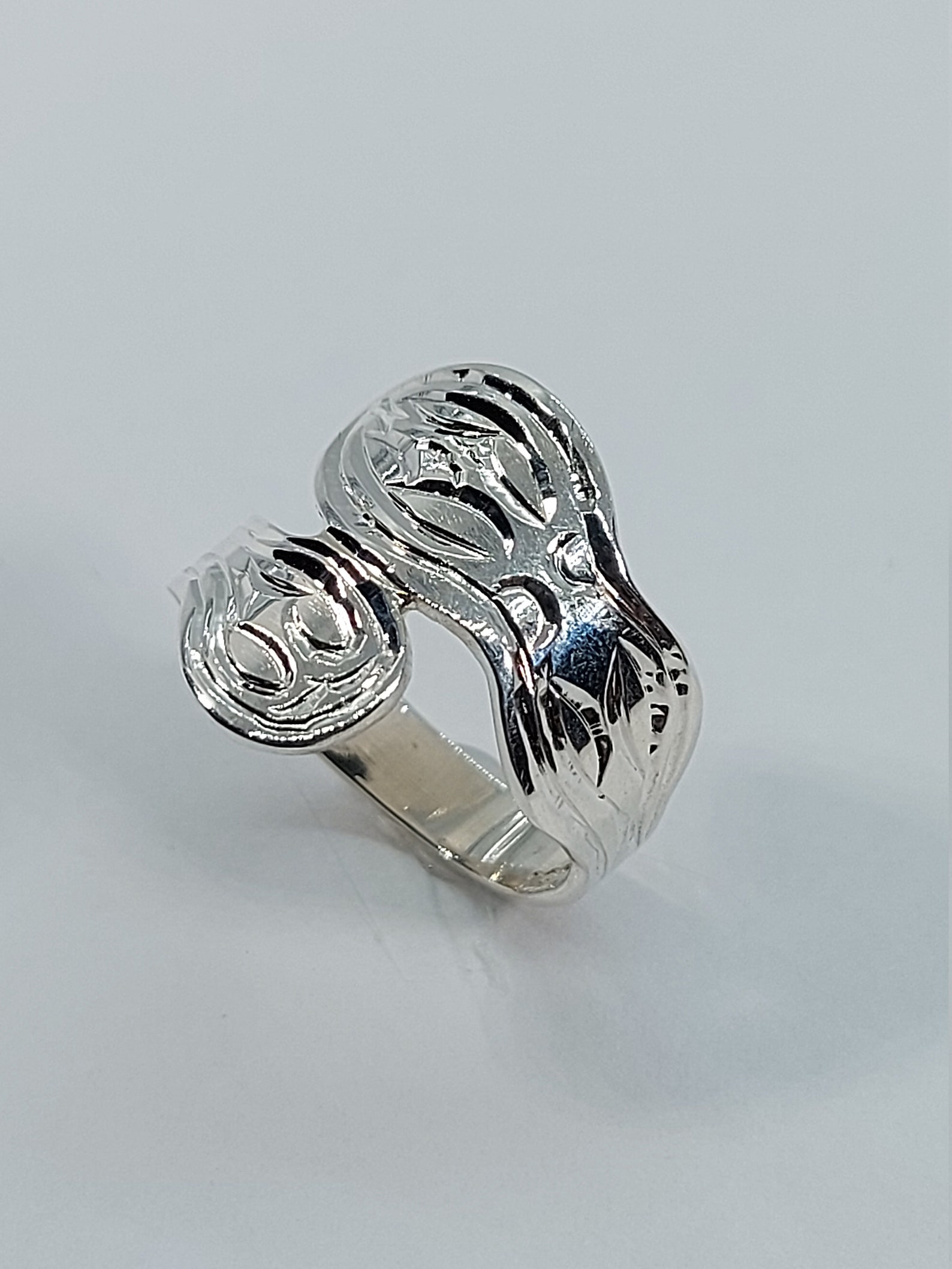 Spoon Ring Solid Sterling Silver Spoon Rings Women Ring - Etsy