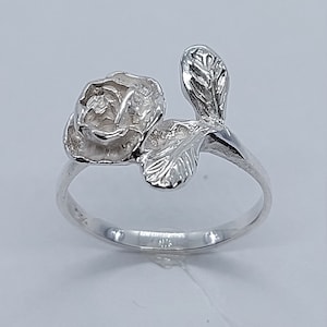 Rose Ring, Rose, Women Silver Ring, Rose Rings, Silver Rose Ring, Silver Flower Ring, Women Rose Ring, 925 Sterling Silver Ring, Rose