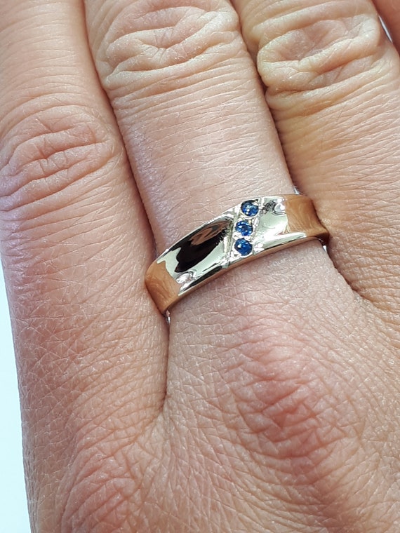 Renacimiento diferencia derrochador Anillo de zafiro para hombres Oro amarillo para hombres - Etsy España Renacimiento diferencia derrochador Anillo de zafiro para hombres Oro amarillo para hombres - Etsy España