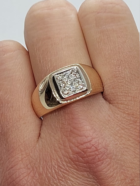 10k gold 2024 ring mens