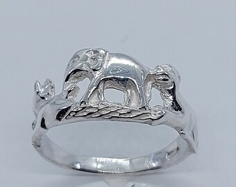 Bague en argent pour femme, Bague en argent, Bagues femme, Bague en argent sterling, Bagues femme, Bague animal, Bagues en argent, Argent sterling 925, Argent