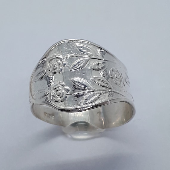 Etsy sterling silver spoon rings deals