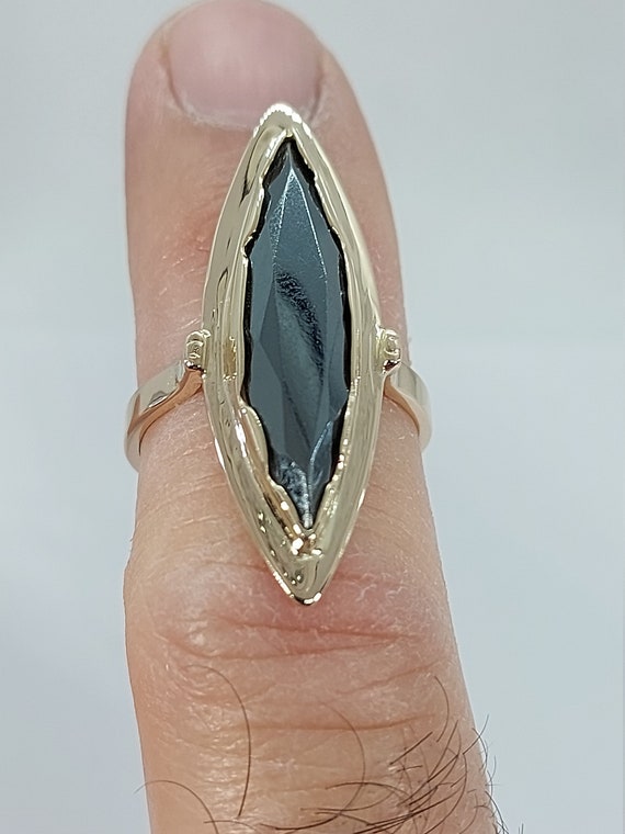Female hematite best sale ring