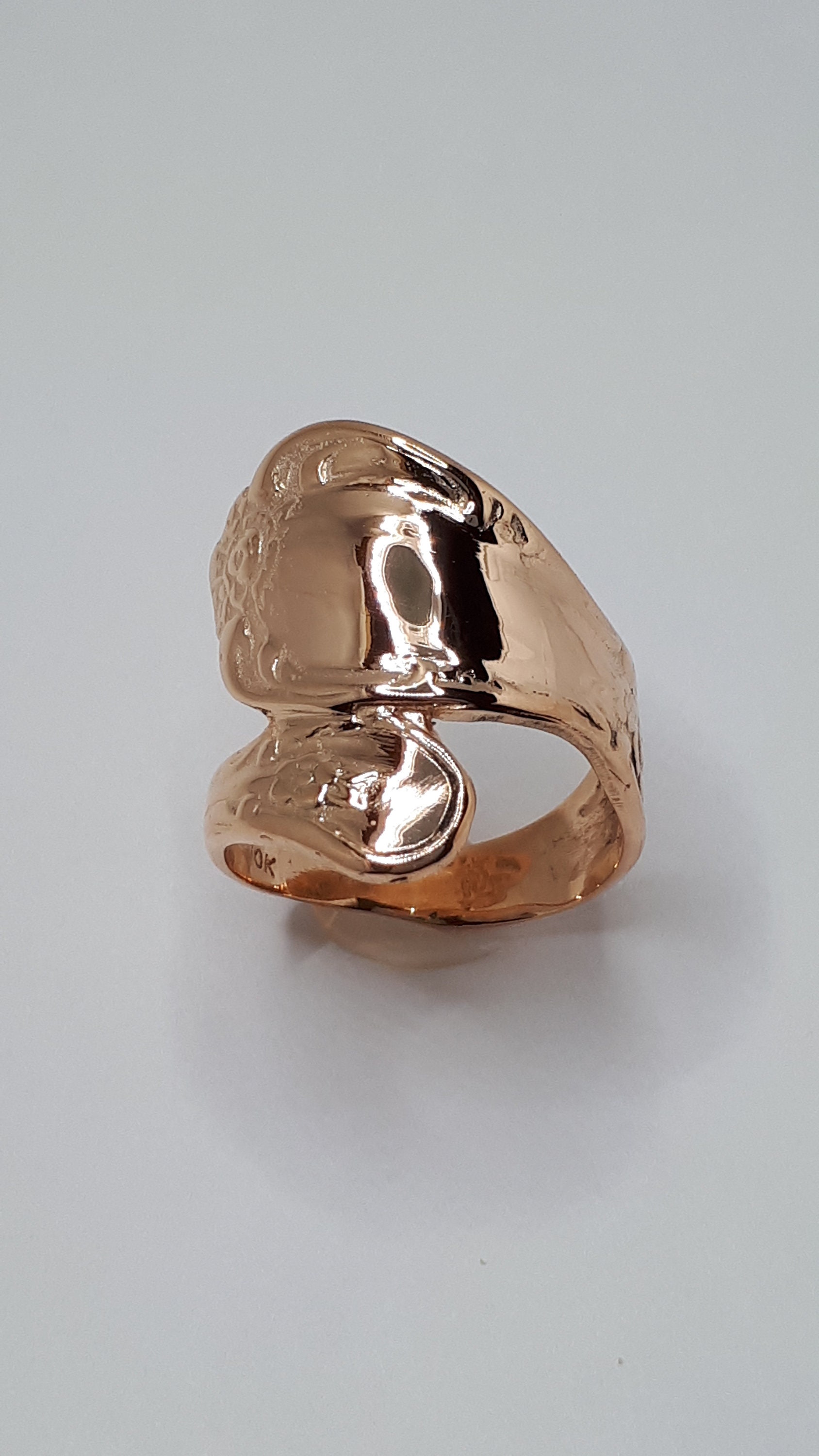 Spoon Ring Rose Gold Ring Gold Spoon Ring Spoon Rings 10k Rose