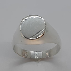 Men Signet Ring, Women Signet Ring, Signet Ring, Silver Signet Ring, Initials Ring, Personalized Ring, Signet Ring for Him, Mens Rings