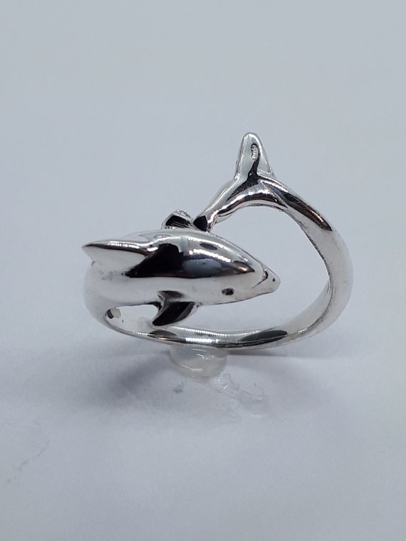 SILVER925 DOLPHIN DESIGN RING/シルバー/リング Dolphin Ring, Dolphin Silver Ring, Ring for Her, Women