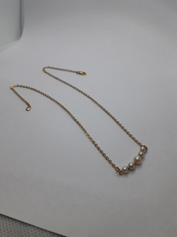 Dainty Pearl Necklace Pearl Choker 