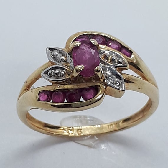 Anillo de Rub es Diamante y Rub es Anillos de Rub es Anillo de