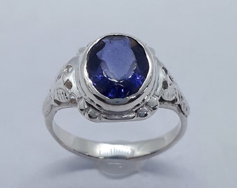 Sterling Silver Amethyst Ring: February Birthstone Jewelry
