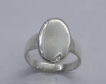 Woman Signet Ring, Signet Ring, Classic Signet Ring, Signet Rings, Signet Ring for Her, Silver Signet Ring, Men's Signet, Ring for Him