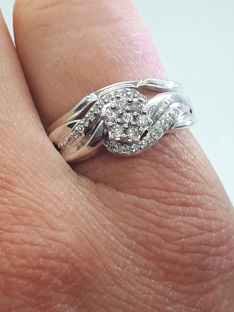 Solitaire Ring Engagement Ring Silver Engagement Free Shipping Diamond Ring Silver Ring Women Engagement Diamond Engagement Ring
