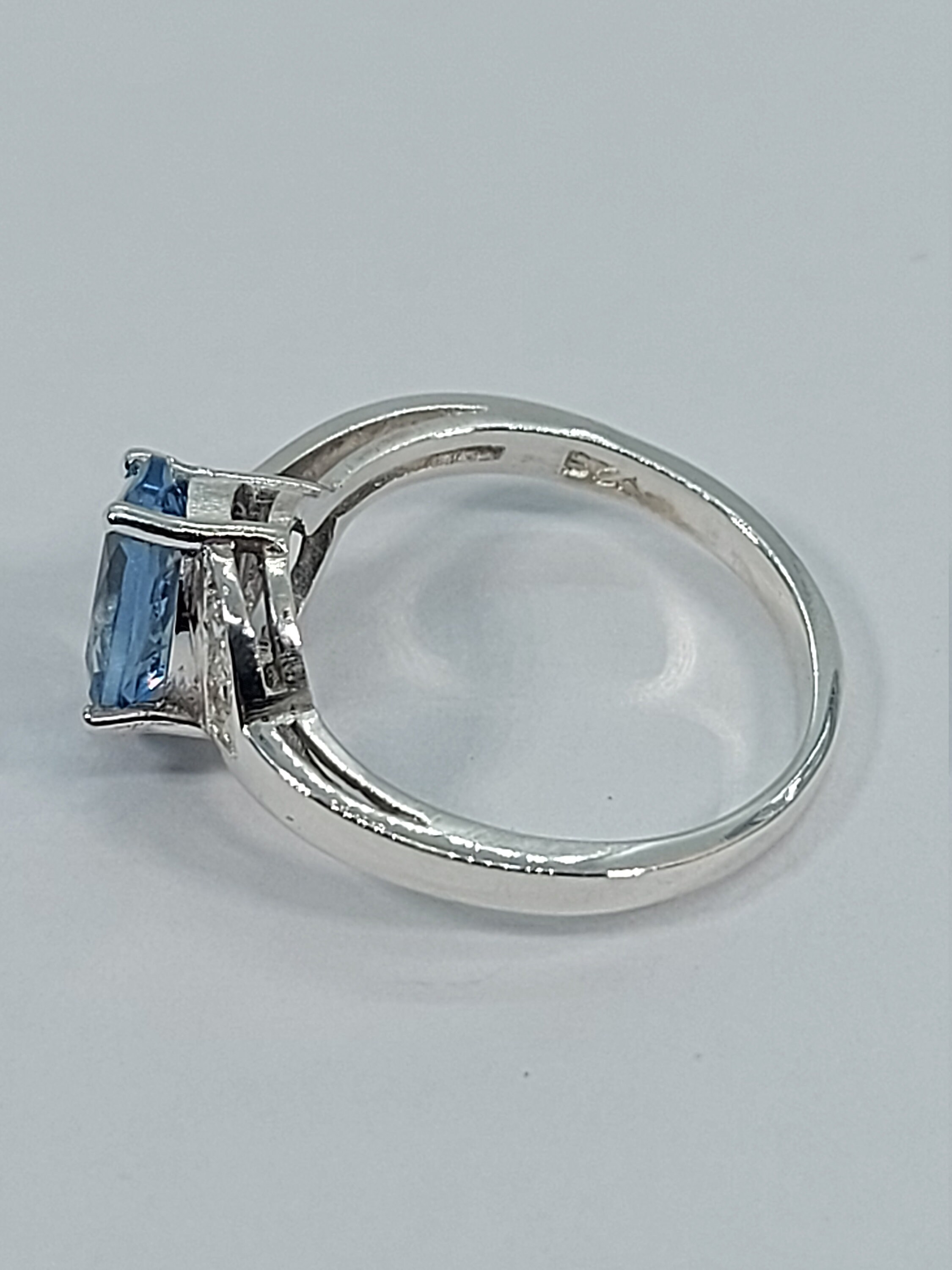 Anillo Plata Tuscany Silver Anillo Signet Ovalado - Plata De Ley 925 Chapado Rodio, Mujer Plata Ley 925 Ovalado