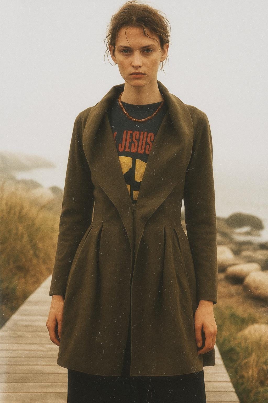 ジャケット・アウター LANVIN 90s Wool Gabardine Long Coat LANVIN 90s Wool Gabardine Long Coat 1980s Lanvin Jacket