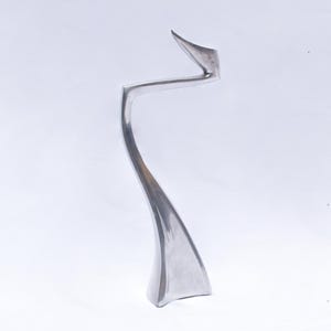 Matthew Hilton SCP Candleholder: 1980s Postmodern Aluminum Arclumis Series