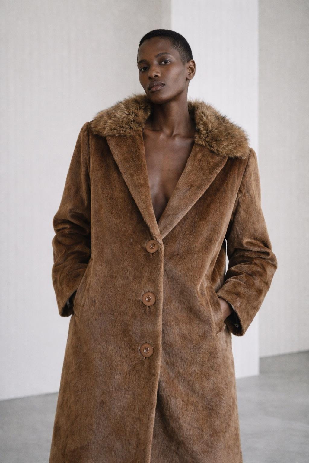 Sheared Beaver Coat - Etsy Canada