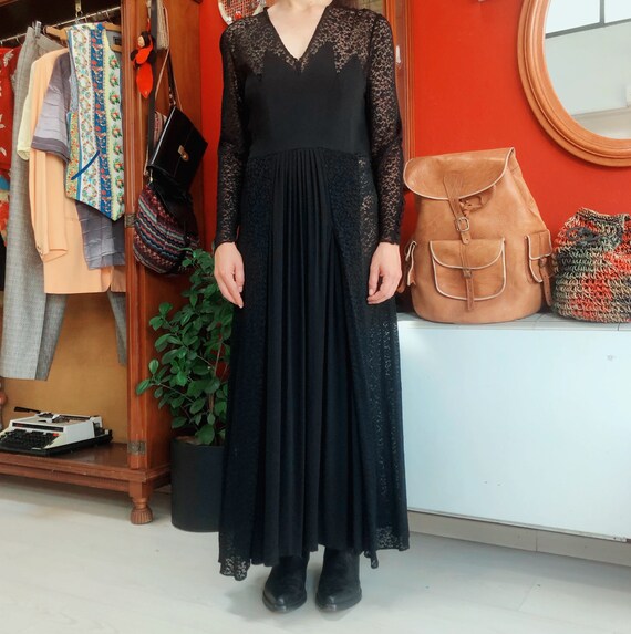 Vintage 1940's lace dress