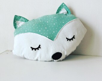 Cuadrado De Peluche Gipsy Zorro - Doudou Suave Para Bebé, Estampado Animal, Lavable A Máquina