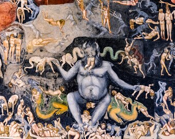 Photography, fresco, mural, Giotto, Padova, Padua, Scrovegni, chapel, Italy, canvas, metal