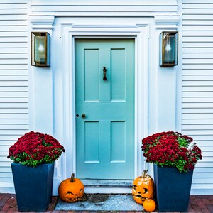 Photography, door, New England, entrance, Newburyport, America, metal, canvas