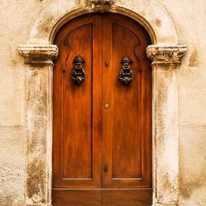 Photography old, rustic door, Italian, Abruzzi, Italy, canvas, metal