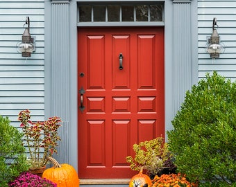 Photography, door, New England, entrance, metal, canvas, America