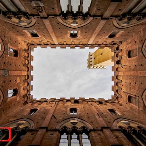 Photography of Palazzo Pubblico, Siena Tuscany,art decor, wall art, canvas, metal