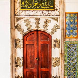 Photography, Turkish, door, Istanbul, canvas, metal, Arabian