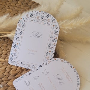 Announcement Arche Birth Baptism Wedding