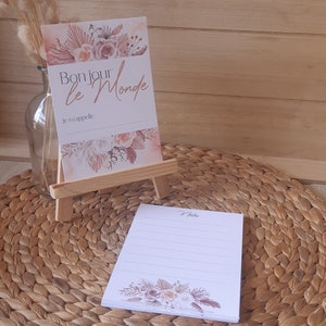 Cartes étapes bébé - naissance - souvenirs
