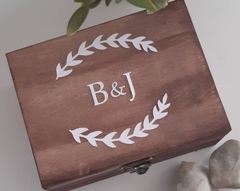 Caixa para alianças de casamento