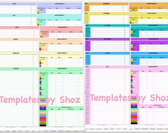 excel pdf files ready to use templates by templatesbyshoz