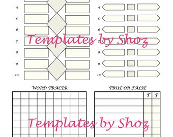 Printable PDF Puzzle Practice Sheet - Missing Letters