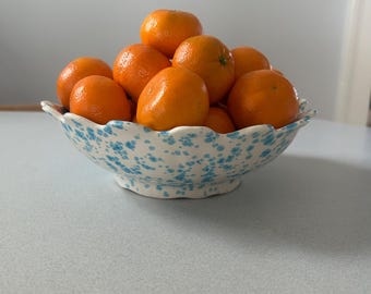 Handmade Ceramic Fruit Bowl | Large Serving Bowl