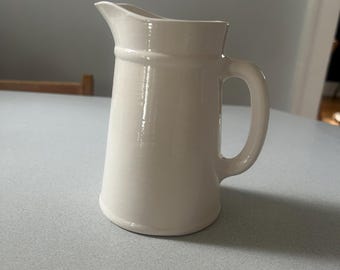 Handmade Ceramic Milk Jug | Speckled Clay Pitcher | Kitchen Ware | Glossy Glaze
