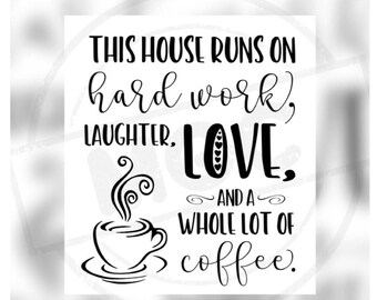 This House Runs Svg Etsy