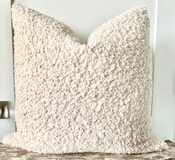 Cream LUMBAR / LOWER BACK SUPPORT CUSHION PILLOW *Fits any armchair* MADE  IN UK 