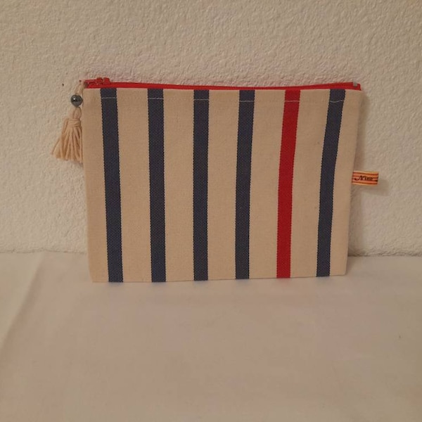 Trousse en Toile du Soleil recyclée