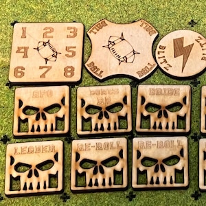 Fantasy Football Token Set (M, 15+5, Birch)