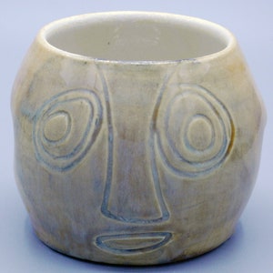 Handmade Tiki Mug: Glazed Ceramic, The Tiki Eyed - 16oz