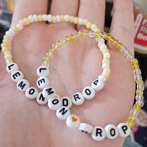 Ateez Lemon Tropfen Perlen Armband