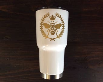 Decal for Women, Queen Bee Decal, Vinyl Decal, Tumbler Decal, Custom Vinyl Sticker, Yeti Decal for Women, Queen Bee Sticker, Rambler Decal