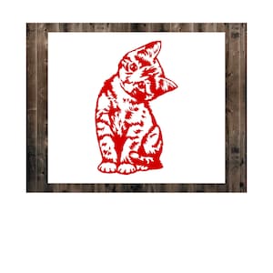 Cat Decal Sticker, Cat Mom Sticker, Cat Lover Decal, Peeking Cat Decal, Cat Sticker, Cat Tumbler Decal, Laptop Sticker, Car Window Decal 2DO