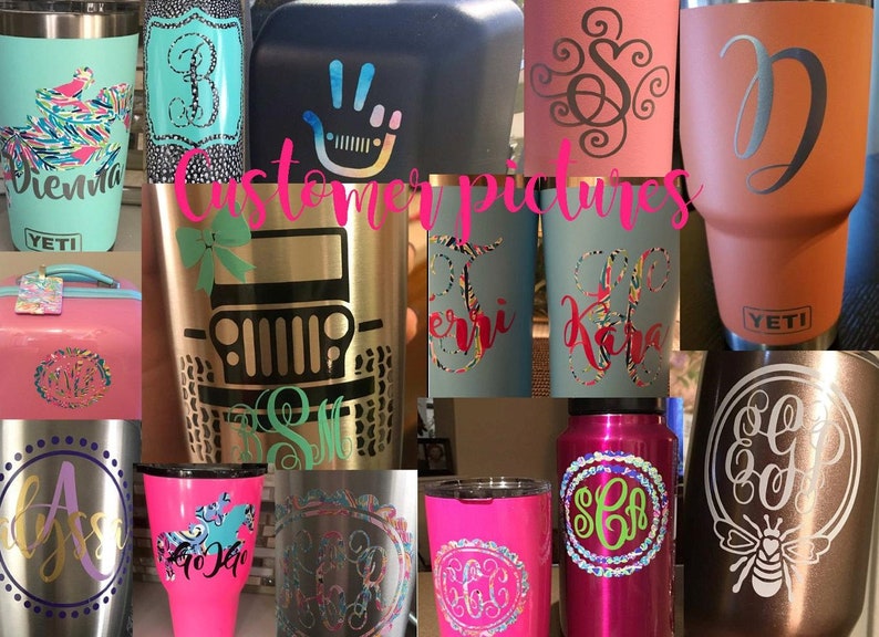 Charger Decal Wrap Vine Monogram Charger USB Wrap Custom ...