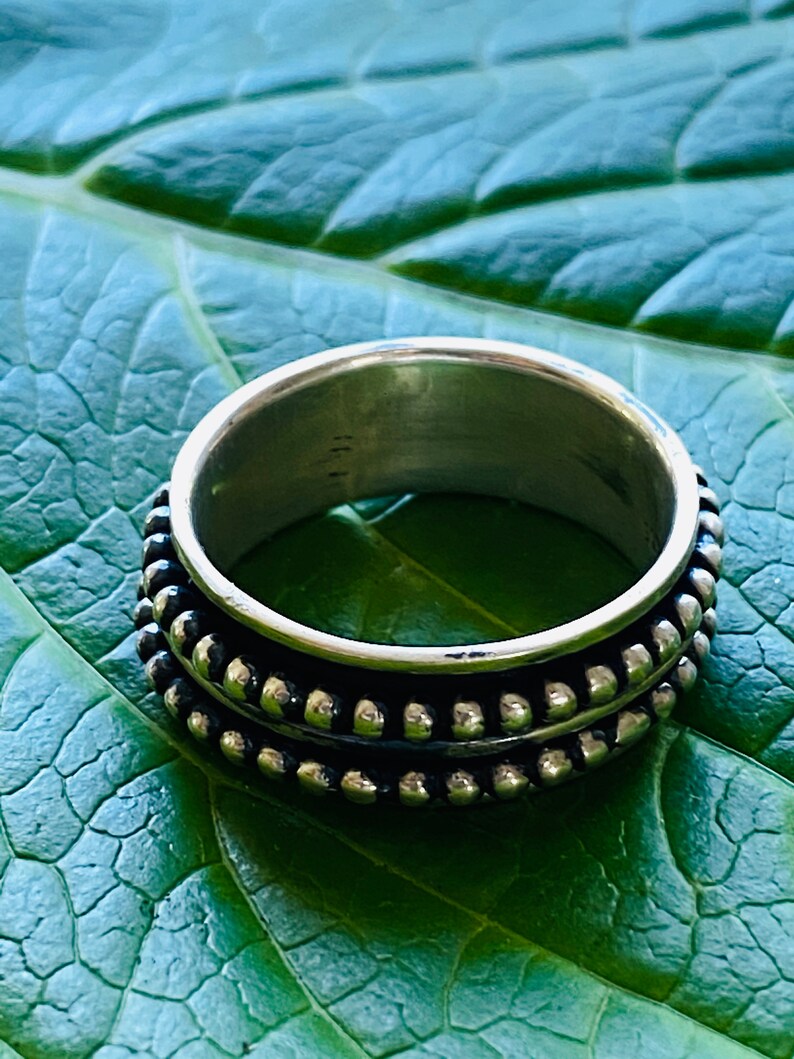 925 Sterling Silver Spinner Ring