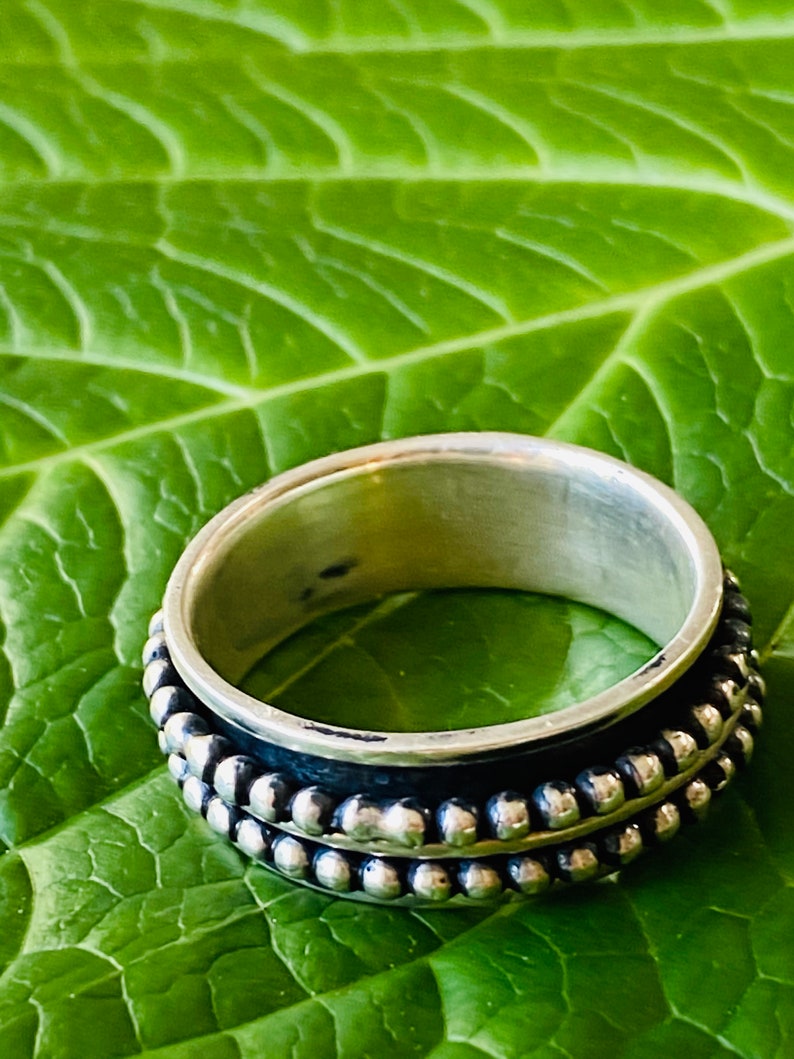 925 Sterling Silver Spinner Ring