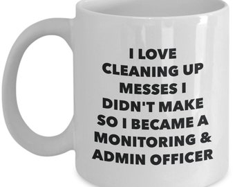 Administration Officer Gifts Funny Novelty Birthday Present Idea I Became an Administration Officer Shot Glass