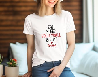 Volleyball Shirt, Volleyball Gift Idea, Volleyball Tee, Volleyball T-Shirt, Gift for Volleyball Player, Gift for Volleyball Lover