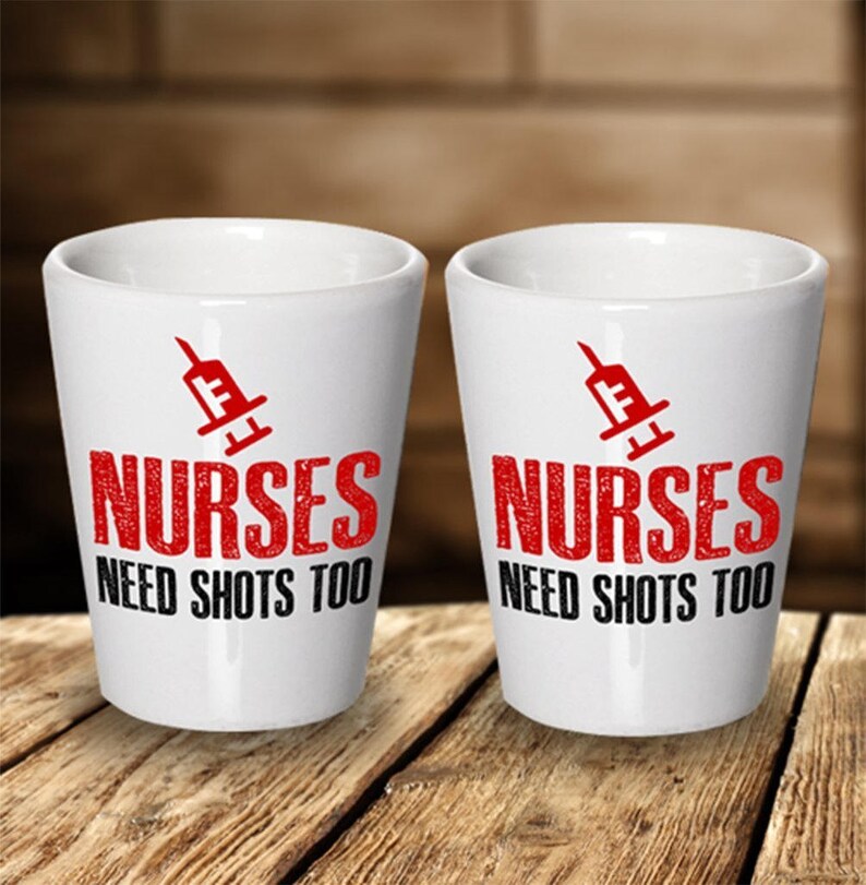 Nurses Need Shots Too Plaque Gift For Nurse Nurse Wall - UK