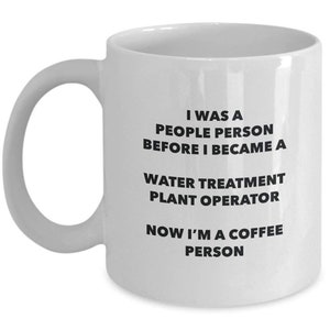Waterzuiveringsinstallatie Exploitant Koffie Persoon Mok - Grappige Thee Cacao Cup - Verjaardag Kerst Koffie Liefhebber Leuke Gag Geschenken Idee